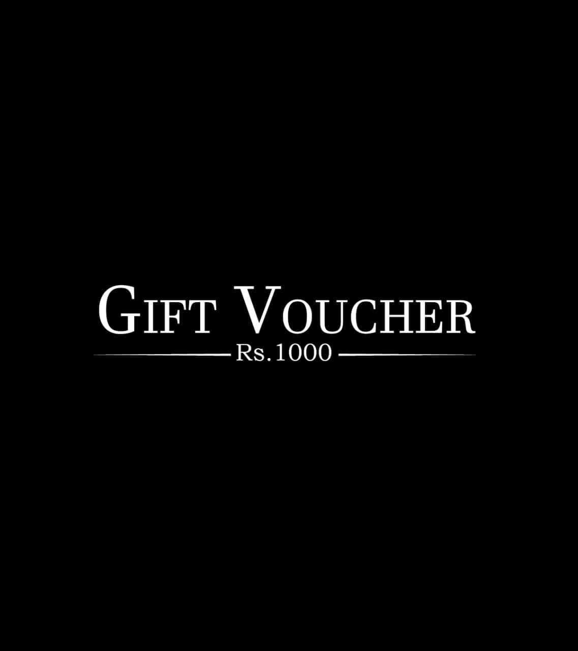 Gift voucher 1000