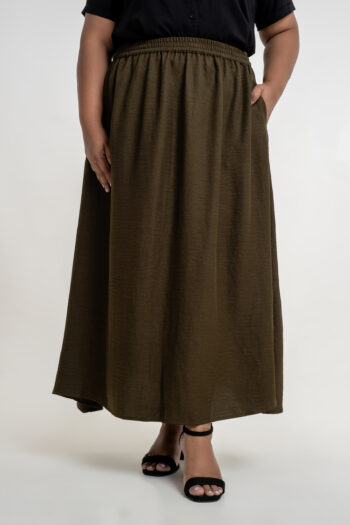 Ladies Casual Flared Skirt