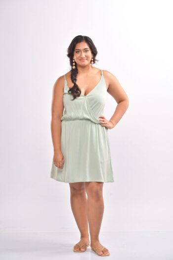Ladies Resort Spaghetti strap dress with pockets