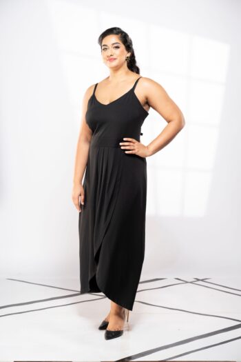 Ladies Exclusive tulip Dress with straps