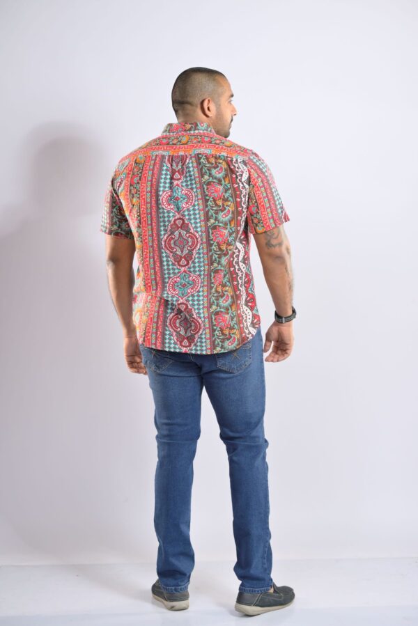 Men's Linen Short Sleeve Shirt - Image 2