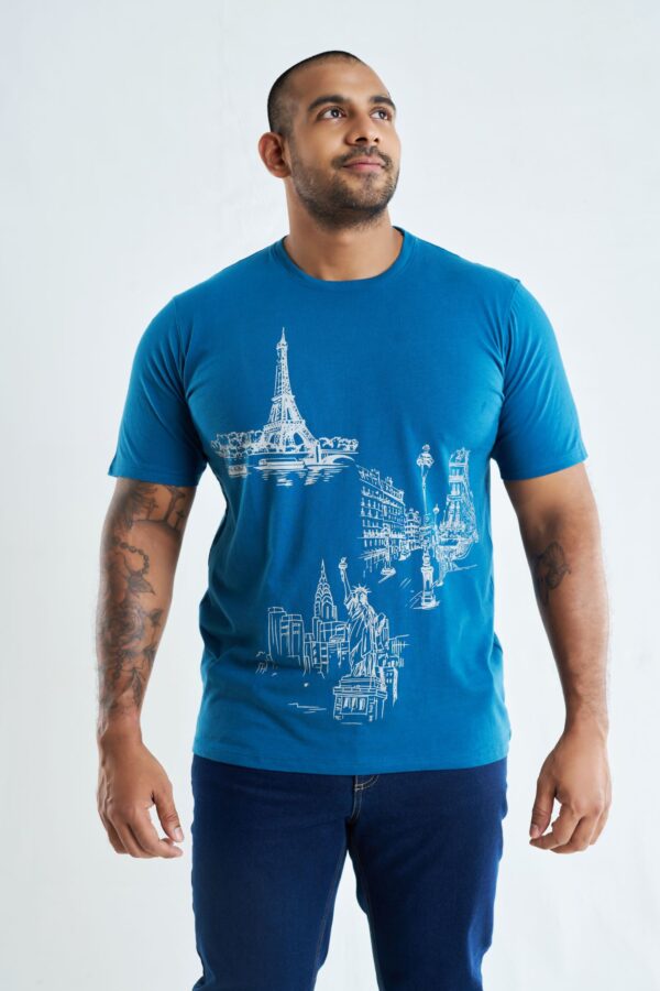 Men's Crew Neck T Shirt - Image 2