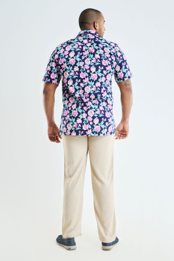 Men's Linen Short Sleeve Shirt - Image 3