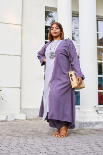 Ladies Linen Cardigan