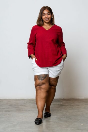 Ladies Linen Top