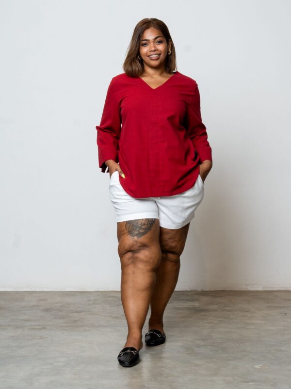 Ladies Linen Top