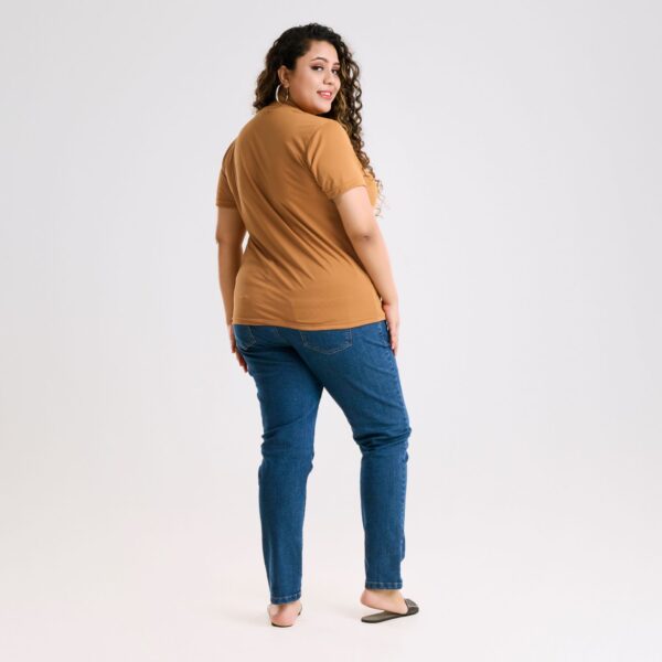 Ladies Crew Neck T Shirt - Image 2