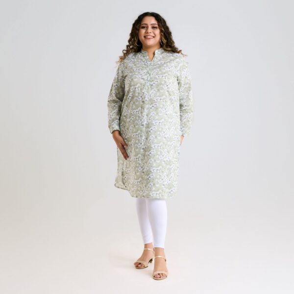 Ladies Linen Kurtha