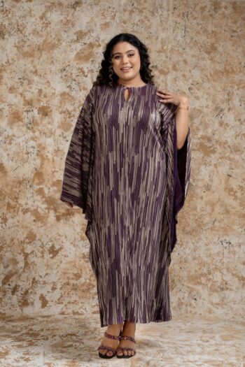 Ladies Front Opening Kaftan Dress