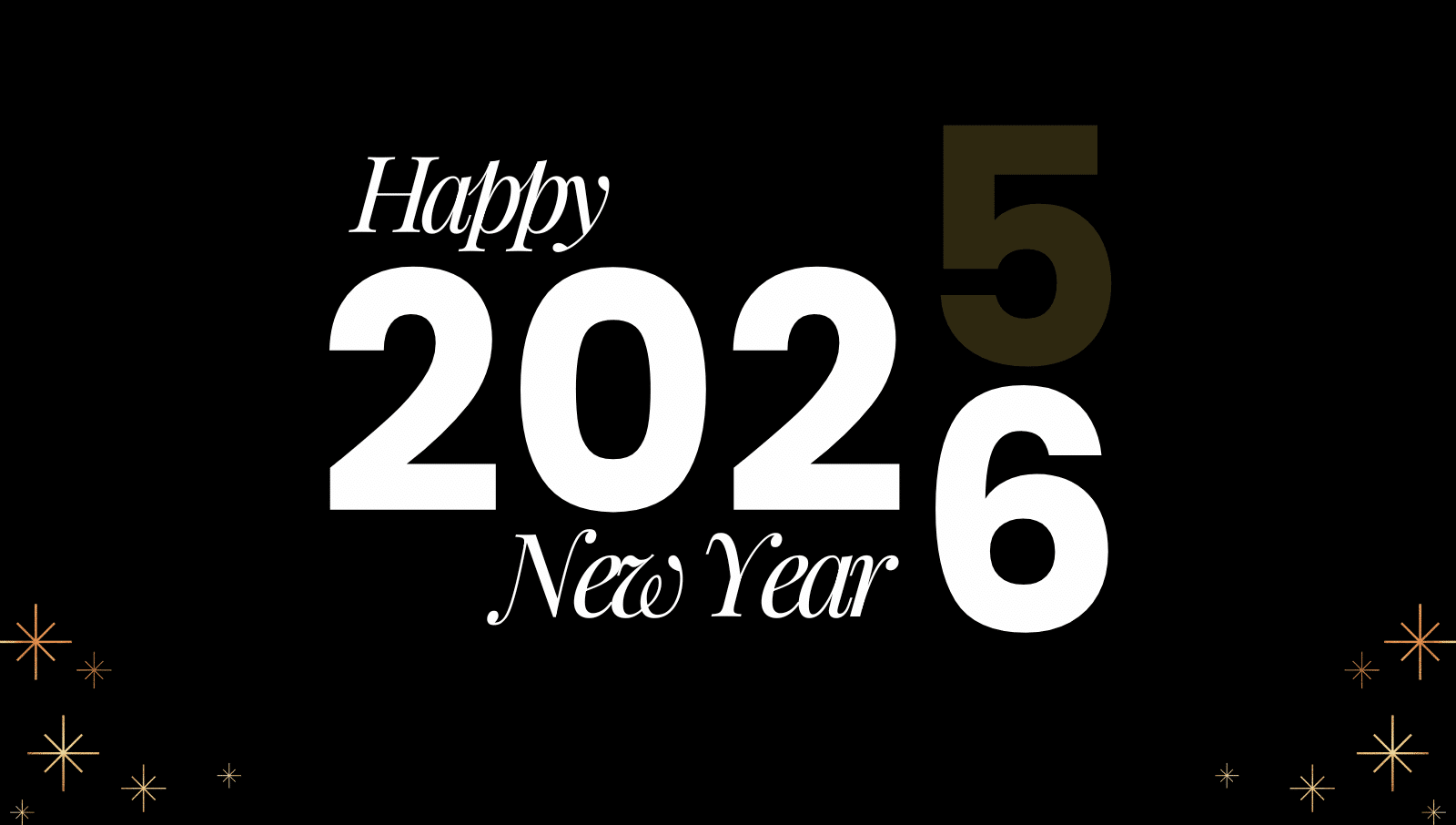 NEW YEAR WITHOUT SLOGAN