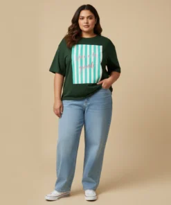 Ladies Crewneck T Shirt