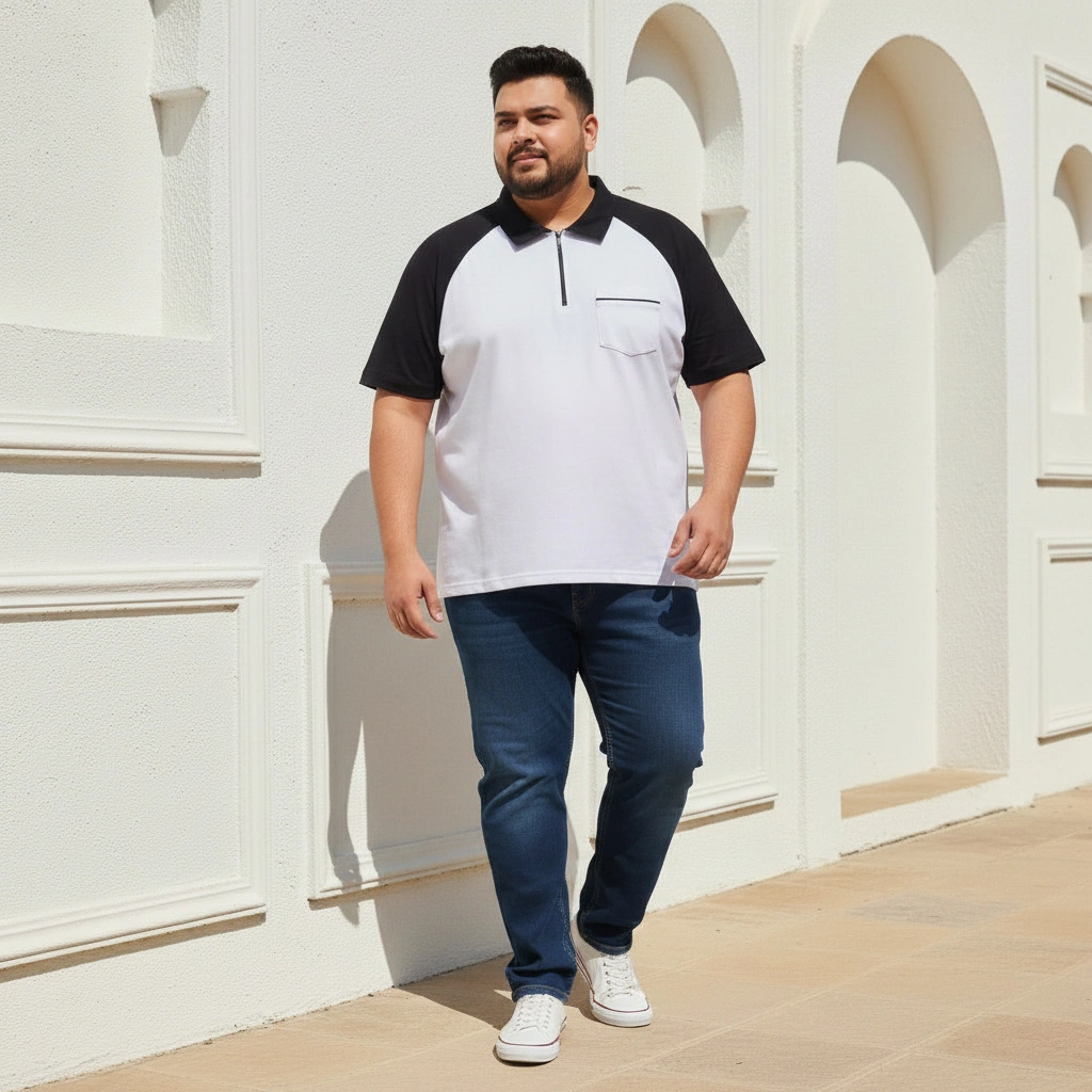 Kavi put this denim pant and tshirt untucked use the exact tshirt give ab96f000 a71c 4980 8ea3 aed4667a7b32