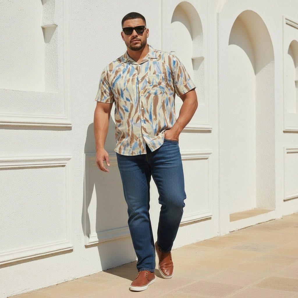 Kavindu Navod Put the shirt which is in the second image and denim pant on the a1cf5168 be1a 4e88 8b21 71cf7e512b75.jpg