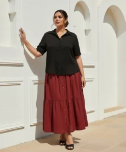 Ladies Linen Skirt