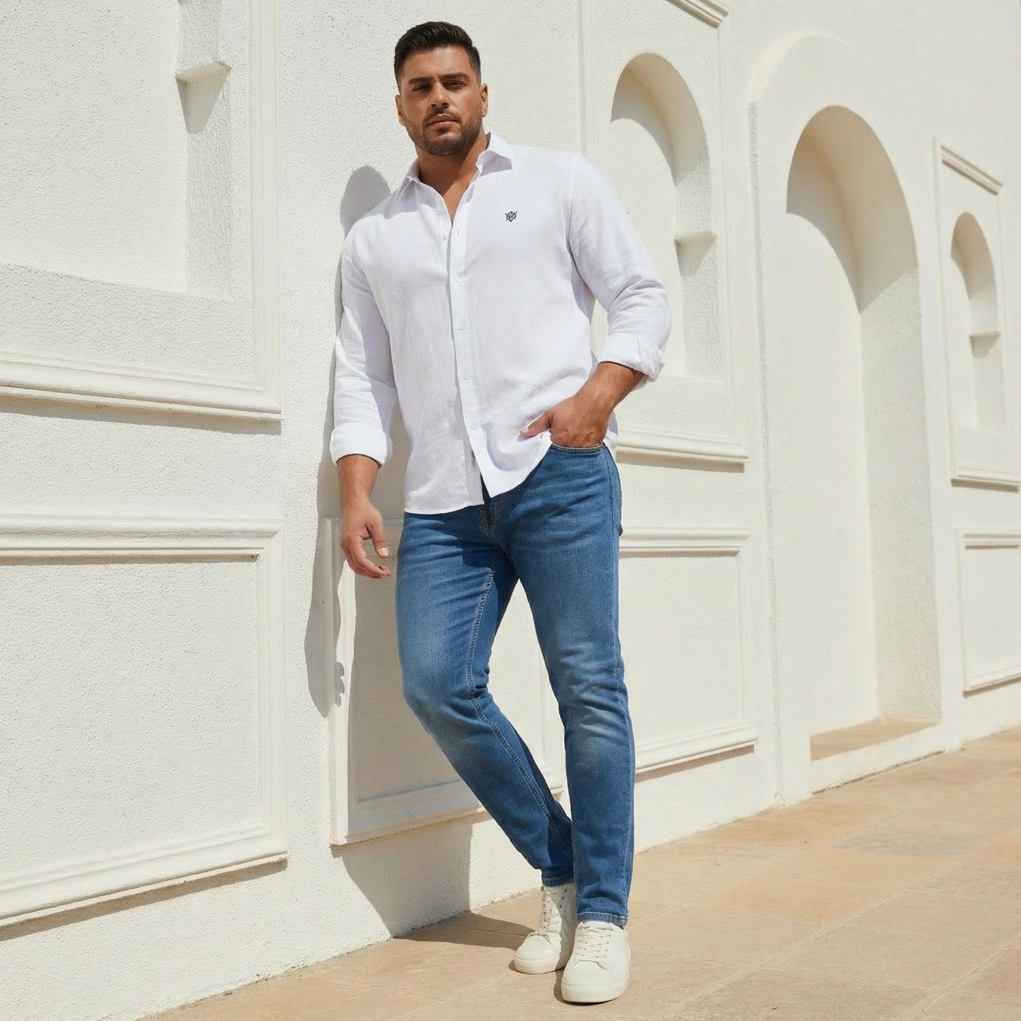 Ek podda put this denim pant and tshirt untucked use the exact tshirt give 0d0cdfb6 b16c 42e2 b9d6 0213d80fc9c7