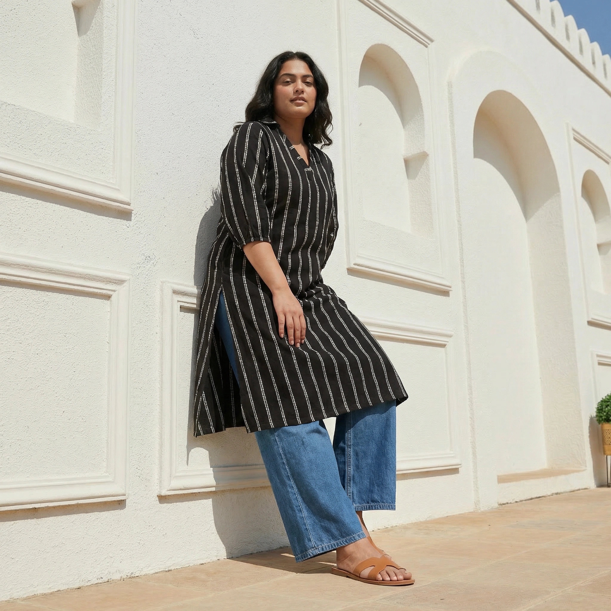 Kavindu navod Use this kurta along with a wide legged denim and put it into a p cdb9f120 9b54 4e30 b633 1574e241ebd1